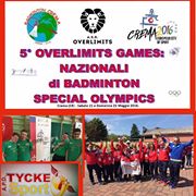 Giochi Nazionali Badminton Special Olympics 2016 Crema Milano