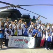 LUCKY & Raduno Fiat 5oo- Ferrari  2° Reg. AVIAZIONE ESERCITO